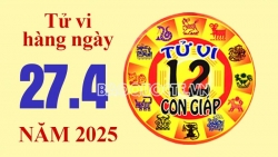 Tử vi hôm nay, xem tử vi 12 con giáp hôm nay ngày 27/4/2025: Tuổi Tý kinh doanh hiệu quả