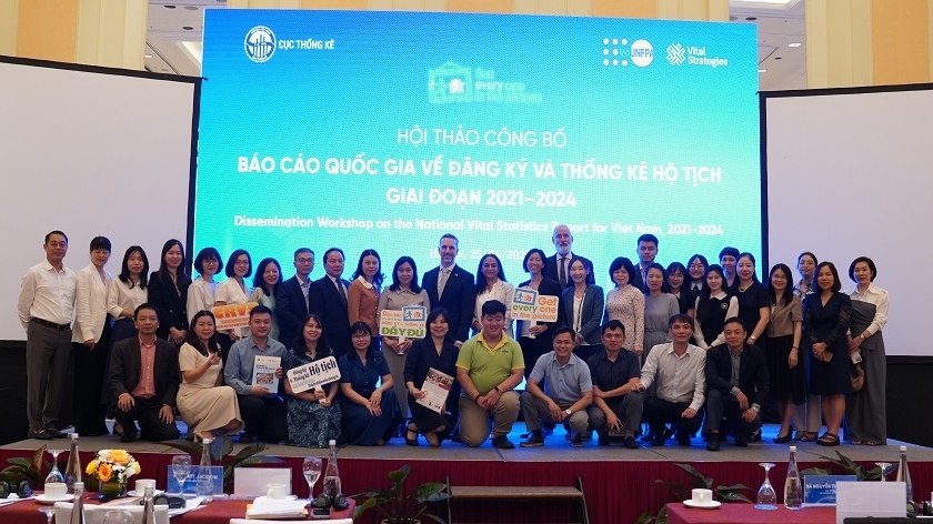 Việt Nam lần đầu công bố Báo cáo quốc gia về đăng ký và thống kê hộ tịch