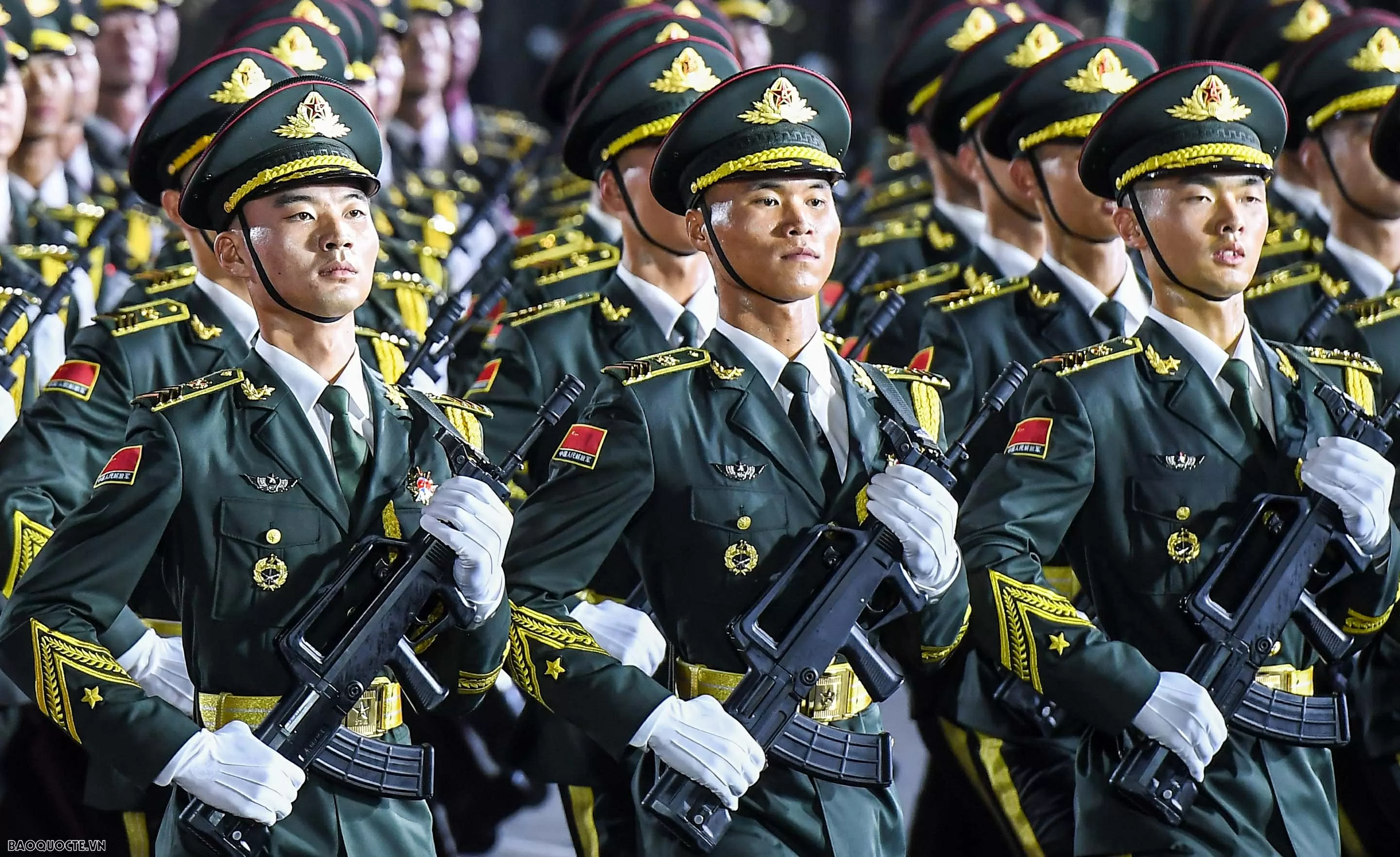 Hình ảnh quân đội Trung Quốc, Lào và Campuchia diễu binh tại Việt Nam Hình ảnh quân đội Trung Quốc, Lào và Campuchia diễu binh tại Việt Nam