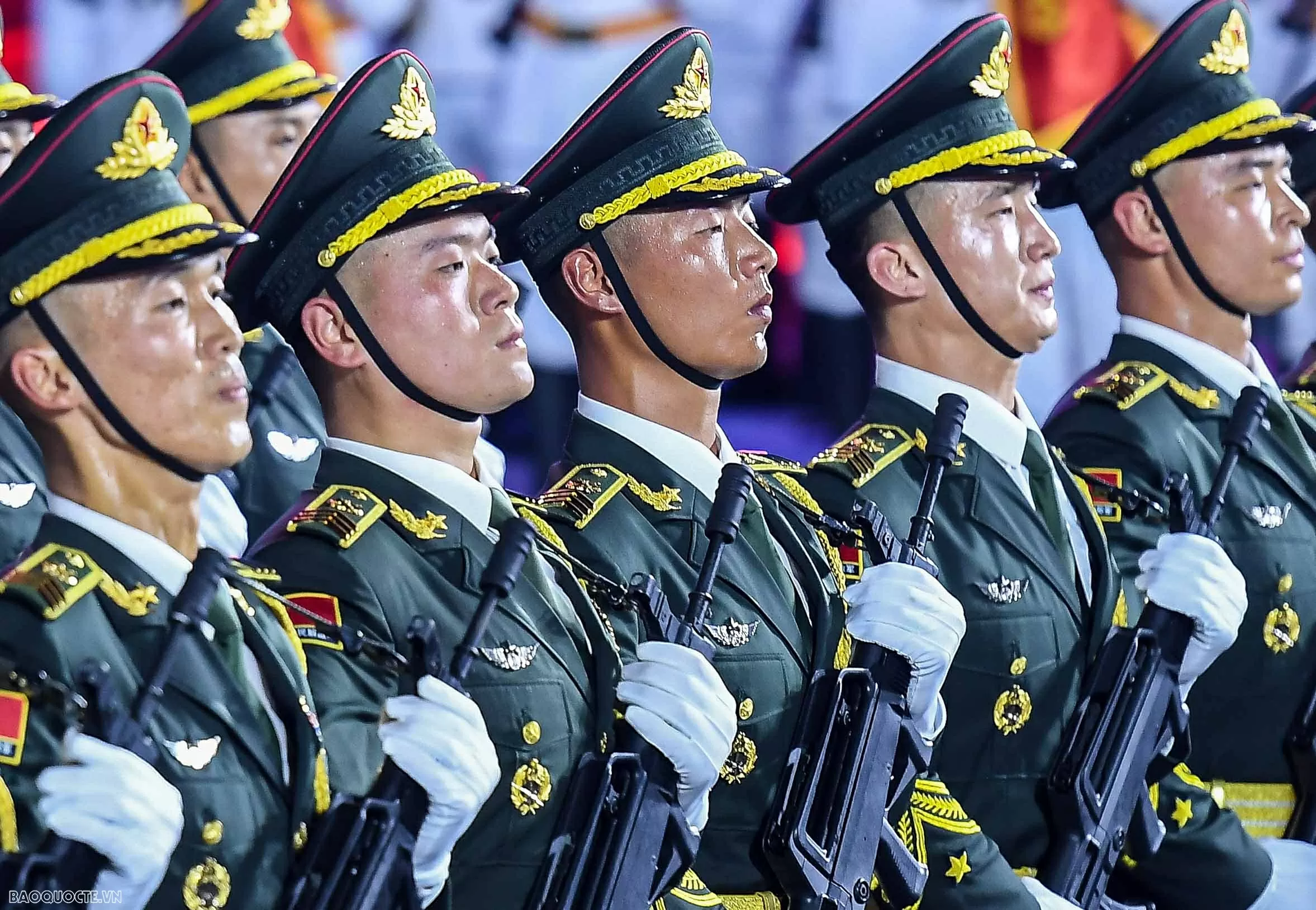 Hình ảnh quân đội Trung Quốc, Lào và Campuchia diễu binh tại Việt Nam Hình ảnh quân đội Trung Quốc, Lào và Campuchia diễu binh tại Việt Nam