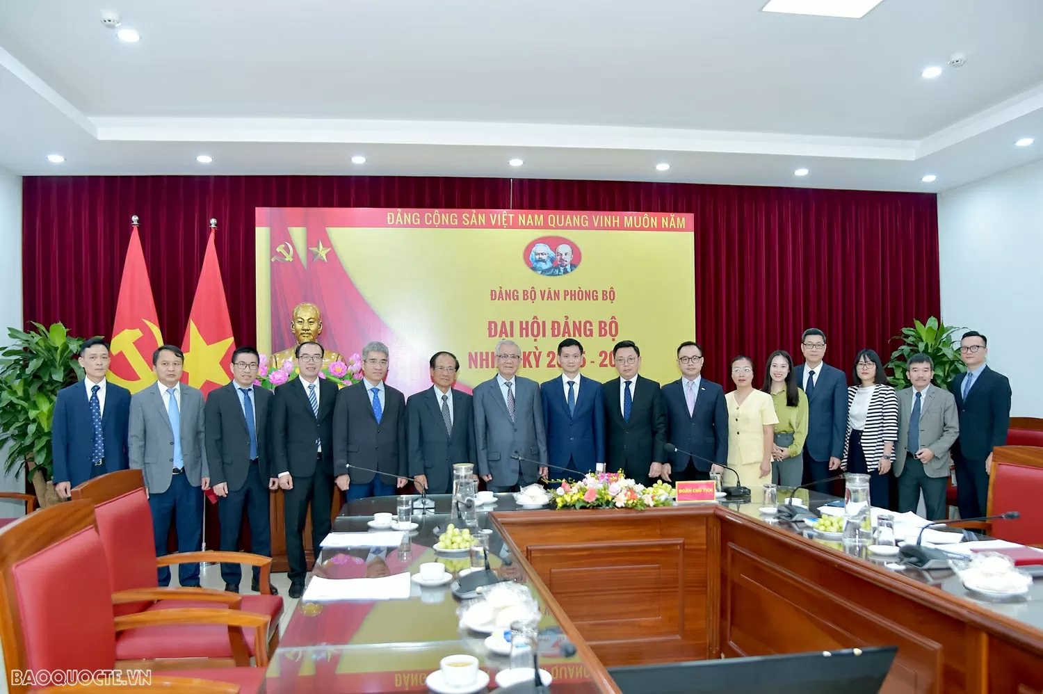 Đại hội Đảng bộ Văn phòng Bộ Ngoại giao nhiệm kỳ 2025-2030: Đoàn kết, vững mạnh, hoàn thành xuất sắc nhiệm vụ chính trị