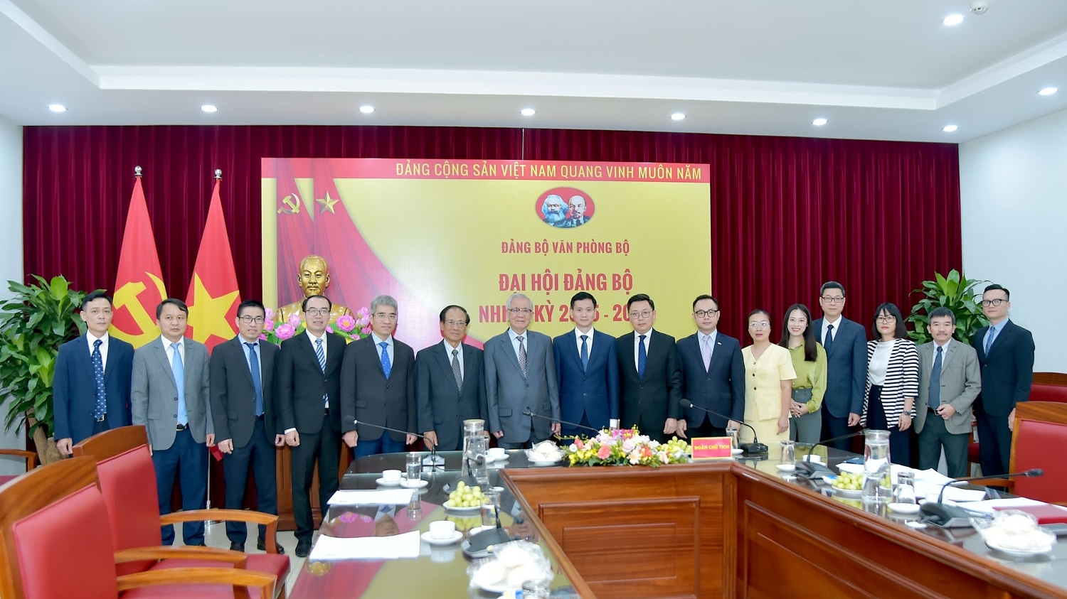 Đại hội Đảng bộ Văn phòng Bộ Ngoại giao nhiệm kỳ 2025-2030: Đoàn kết, vững mạnh, hoàn thành xuất sắc nhiệm vụ chính trị