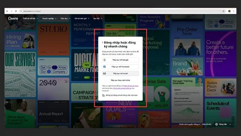 Đăng nhập vào tài khoản Đăng nhập vào tài khoản