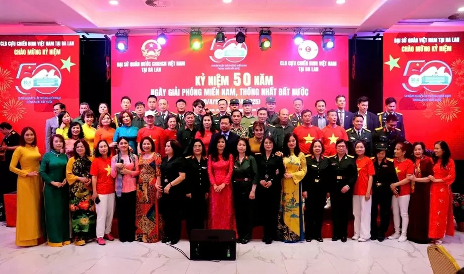 50 năm Ngày Giải phóng miền Nam, thống nhất đất nước: Vun đắp niềm tự hào của cộng đồng người Việt Nam tại Ba Lan 50 năm Ngày Giải phóng miền Nam, thống nhất đất nước: Vun đắp niềm tự hào của cộng đồng người Việt Nam tại Ba Lan