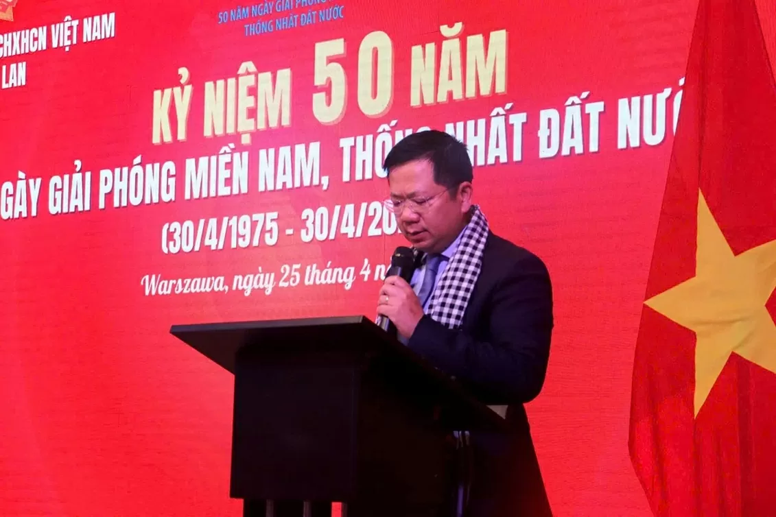 50 năm Ngày Giải phóng miền Nam, thống nhất đất nước: Vun đắp niềm tự hào của cộng đồng người Việt Nam tại Ba Lan 50 năm Ngày Giải phóng miền Nam, thống nhất đất nước: Vun đắp niềm tự hào của cộng đồng người Việt Nam tại Ba Lan
