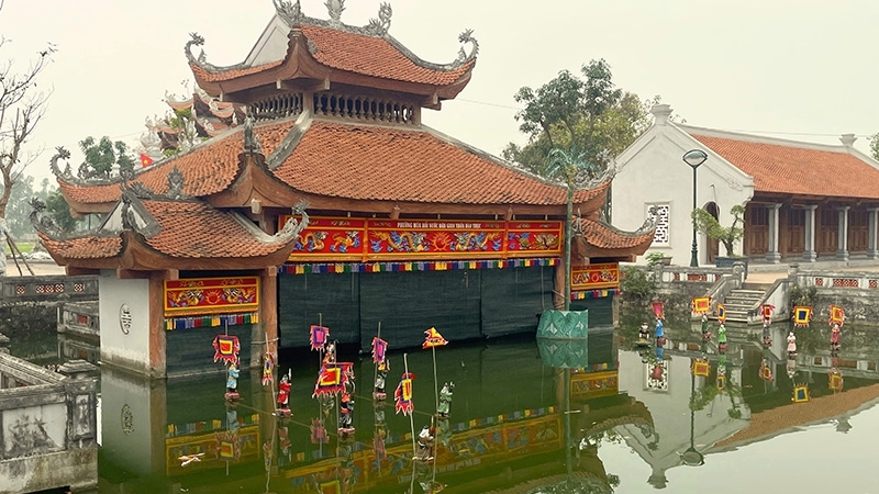 Giữ lửa nghệ thuật dân gian: Múa rối nước làng Đào Thục