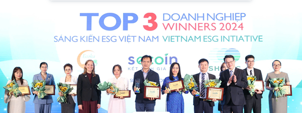 Shinec đã nhận nhiều giải thưởng về trách nhiệm xã hội (ESG) và phát triển bền vững.