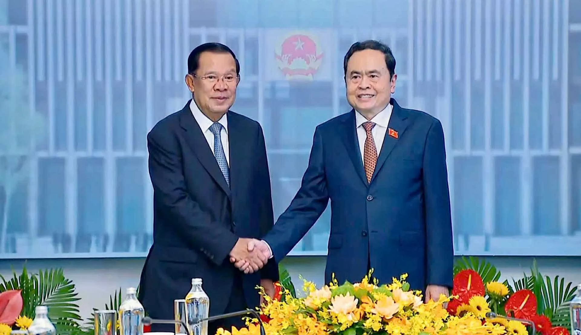 Việt Nam-Campuchia phấn đấu sớm đạt mục tiêu 20 tỷ USD kim ngạch thương mại song phương Việt Nam-Campuchia phấn đấu sớm đạt mục tiêu 20 tỷ USD kim ngạch thương mại song phương