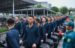 Việt Nam tiễn các đoàn Quân đội Trung Quốc, Lào, Campuchia hoàn thành nhiệm vụ diễu binh về nước