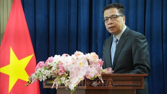 Các hoạt động kỷ niệm ngày Thống nhất đất nước trọng thể và xúc động tại Liên bang Nga