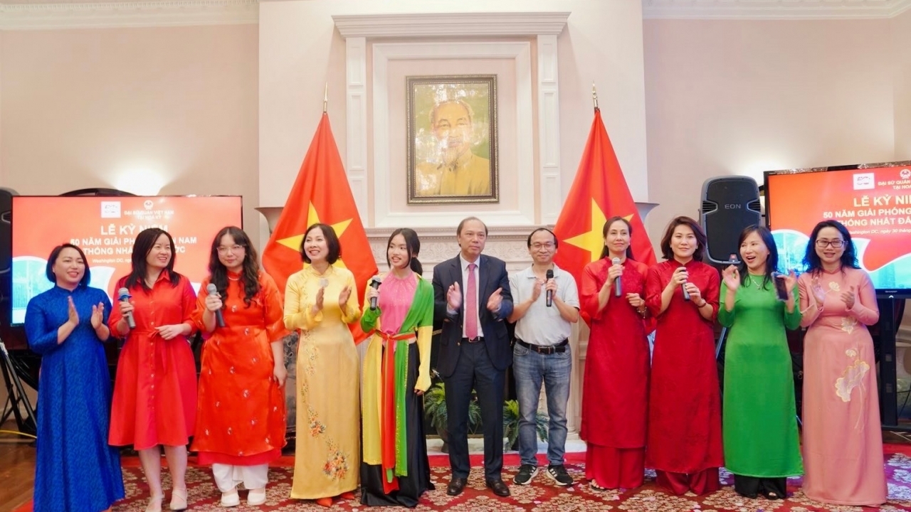 Long trọng tổ chức lễ kỷ niệm 50 năm Ngày Giải phóng miền Nam, thống nhất đất nước tại Mỹ