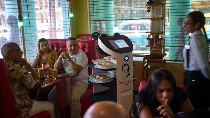 Cuộc cách mạng số trong một nhà hàng ở phố cổ La Habana, Cuba