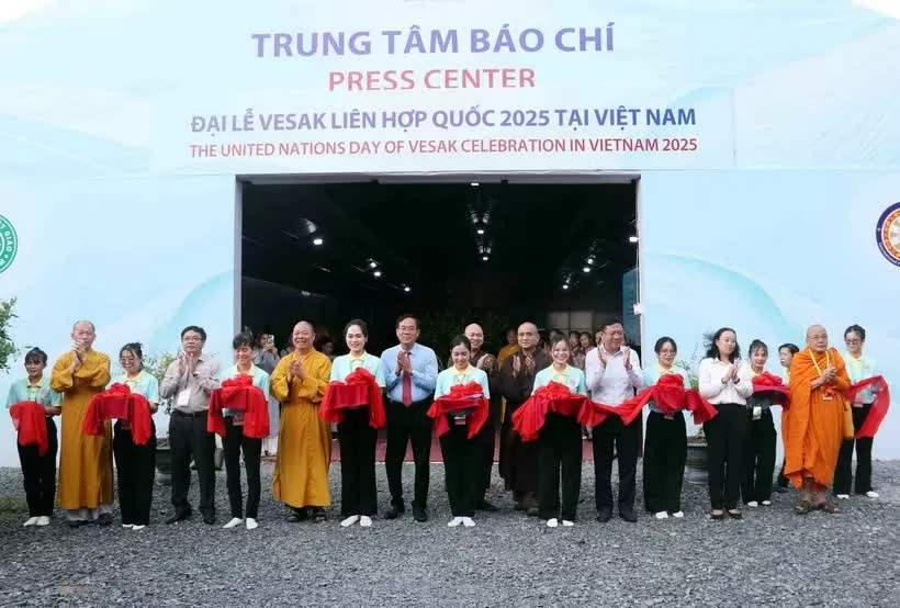 Gần 3.000 đại biểu Việt Nam và quốc tế dự Đại lễ Vesak Liên hợp quốc 2025 Gần 3.000 đại biểu Việt Nam và quốc tế dự Đại lễ Vesak Liên hợp quốc 2025