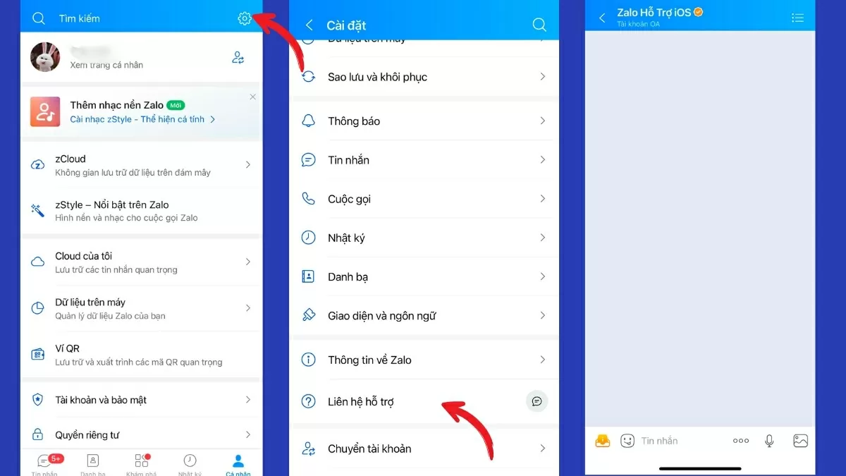 Liên hệ đội ngũ hỗ trợ Zalo Liên hệ đội ngũ hỗ trợ Zalo