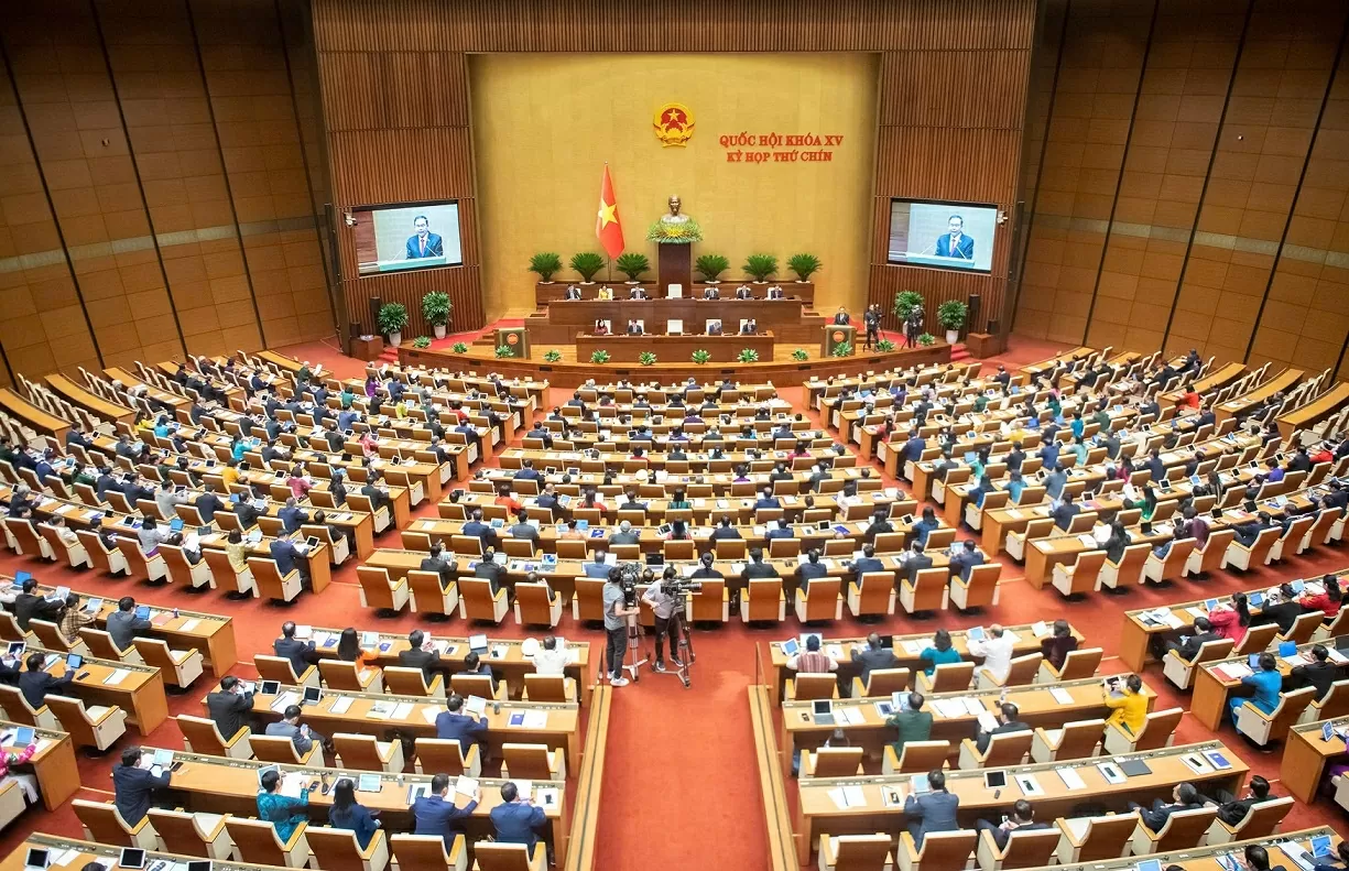 Toàn cảnh phiên Khai mạc Kỳ họp thứ 9, Quốc hội khóa XV