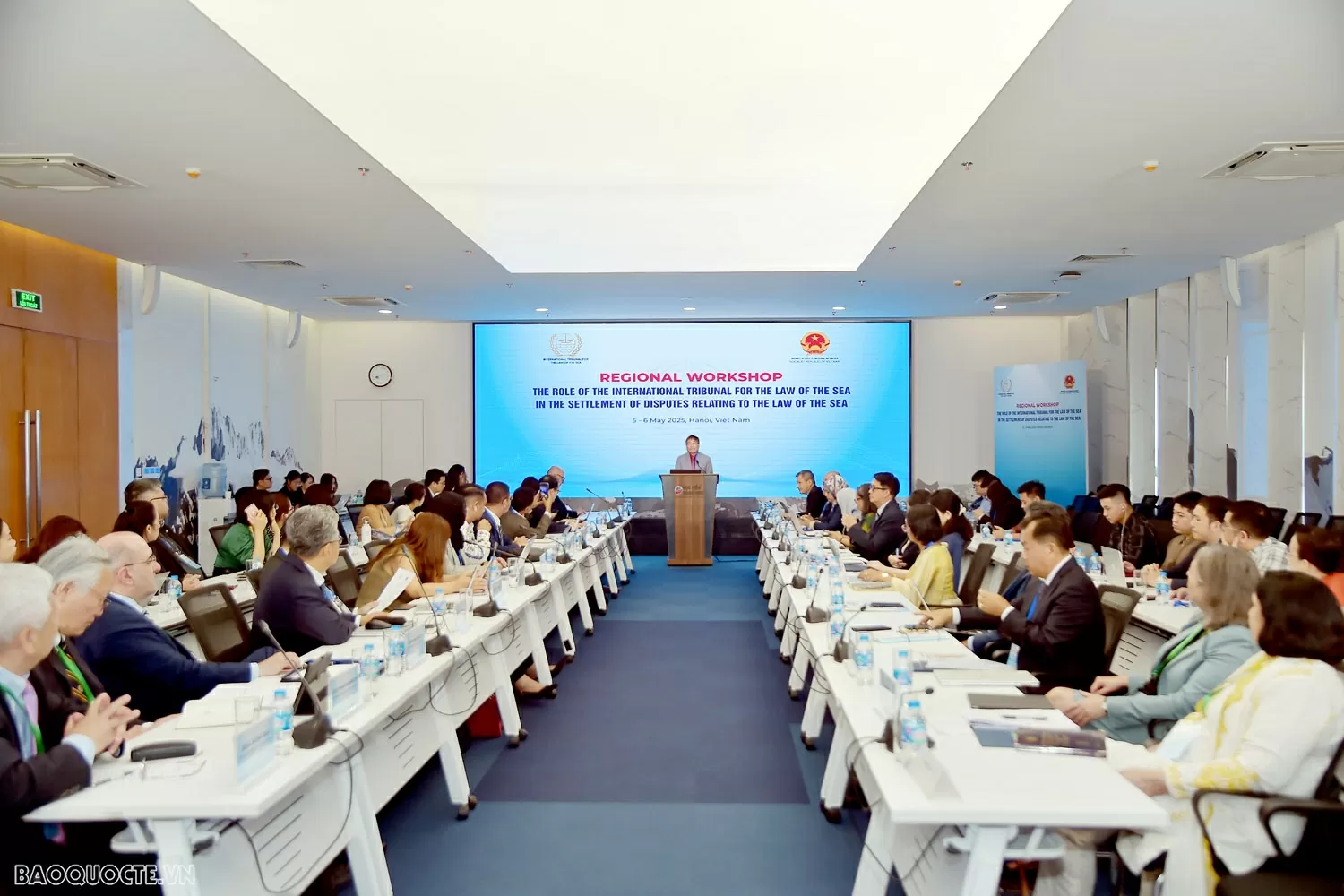 Hội thảo“Vai trò của Toà án quốc tế về Luật biển trong giải quyết tranh chấp liên quan đến luật biển” Thứ trưởng Thường trực Nguyễn Minh Vũ dự Hội thảo khu vực về vai trò của Tòa án quốc tế về Luật biển (ITLOS)