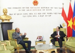 Tăng cường phối hợp giữa Đại sứ quán Việt Nam và Cuba tại Ai Cập