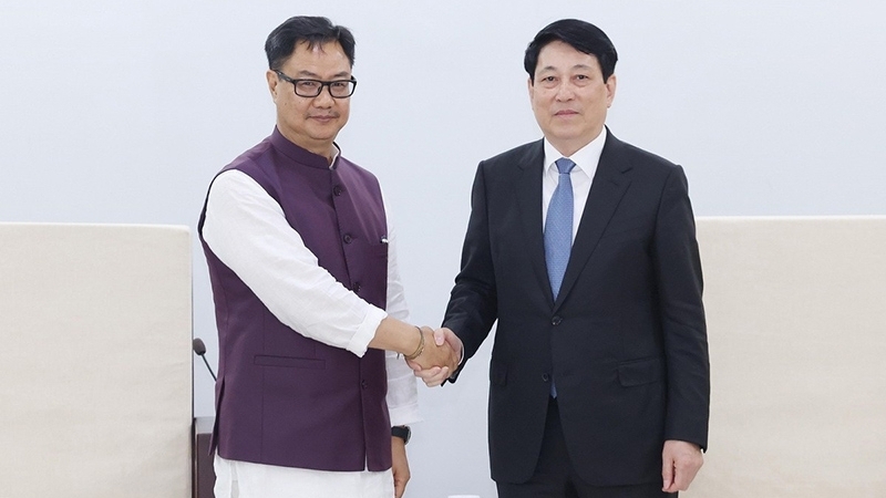 Bộ trưởng Ấn Độ ngưỡng mộ công tác tổ chức quy mô, bài bản và chu đáo của Việt Nam tại Đại lễ Vesak 2025