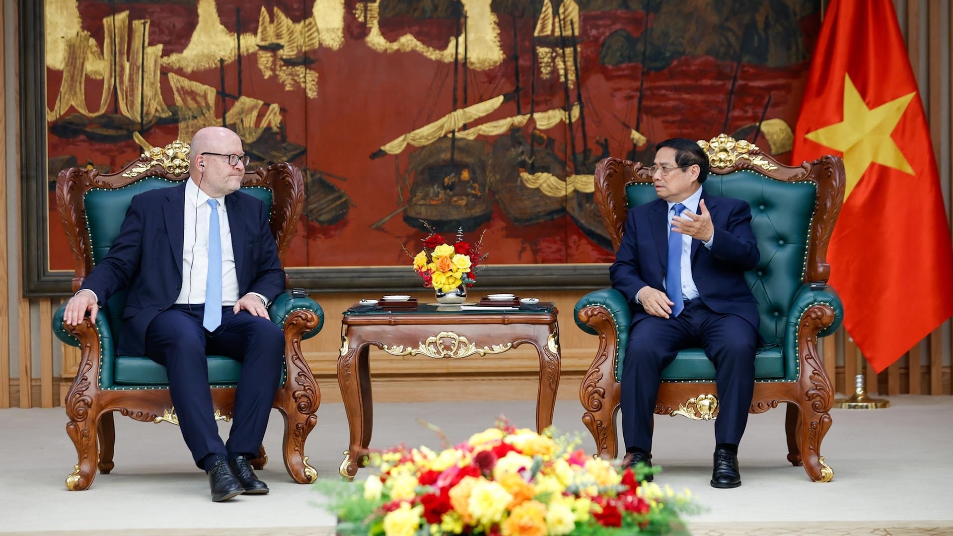 Thủ tướng Phạm Minh Chính tiếp Chánh án Tòa án quốc tế về Luật biển