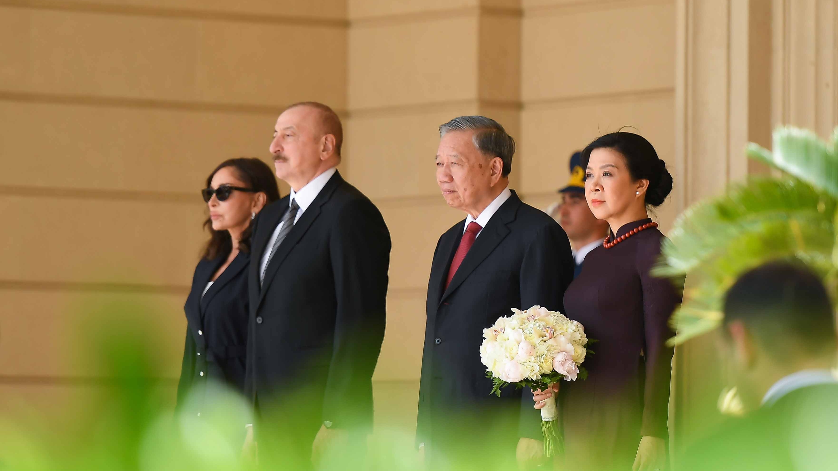Lễ đón chính thức Tổng Bí thư Tô Lâm và Phu nhân thăm cấp Nhà nước Azerbaijan