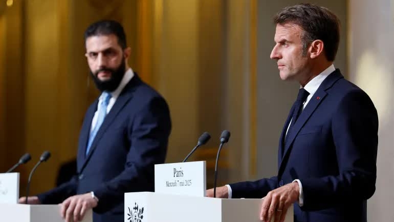 Tổng thống lâm thời Syria thăm Pháp, Paris hứa hẹn về món quà lớn