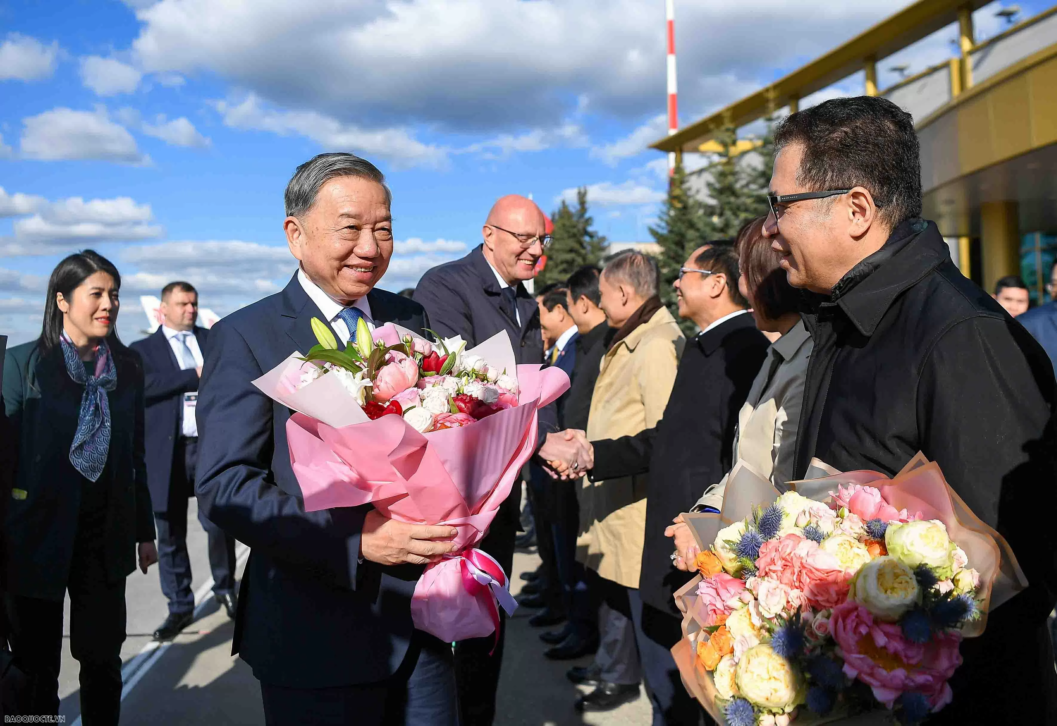 Lễ đón chính thức Tổng Bí thư Tô Lâm và Phu nhân tại Nga Lễ đón chính thức Tổng Bí thư Tô Lâm và Phu nhân tại Nga