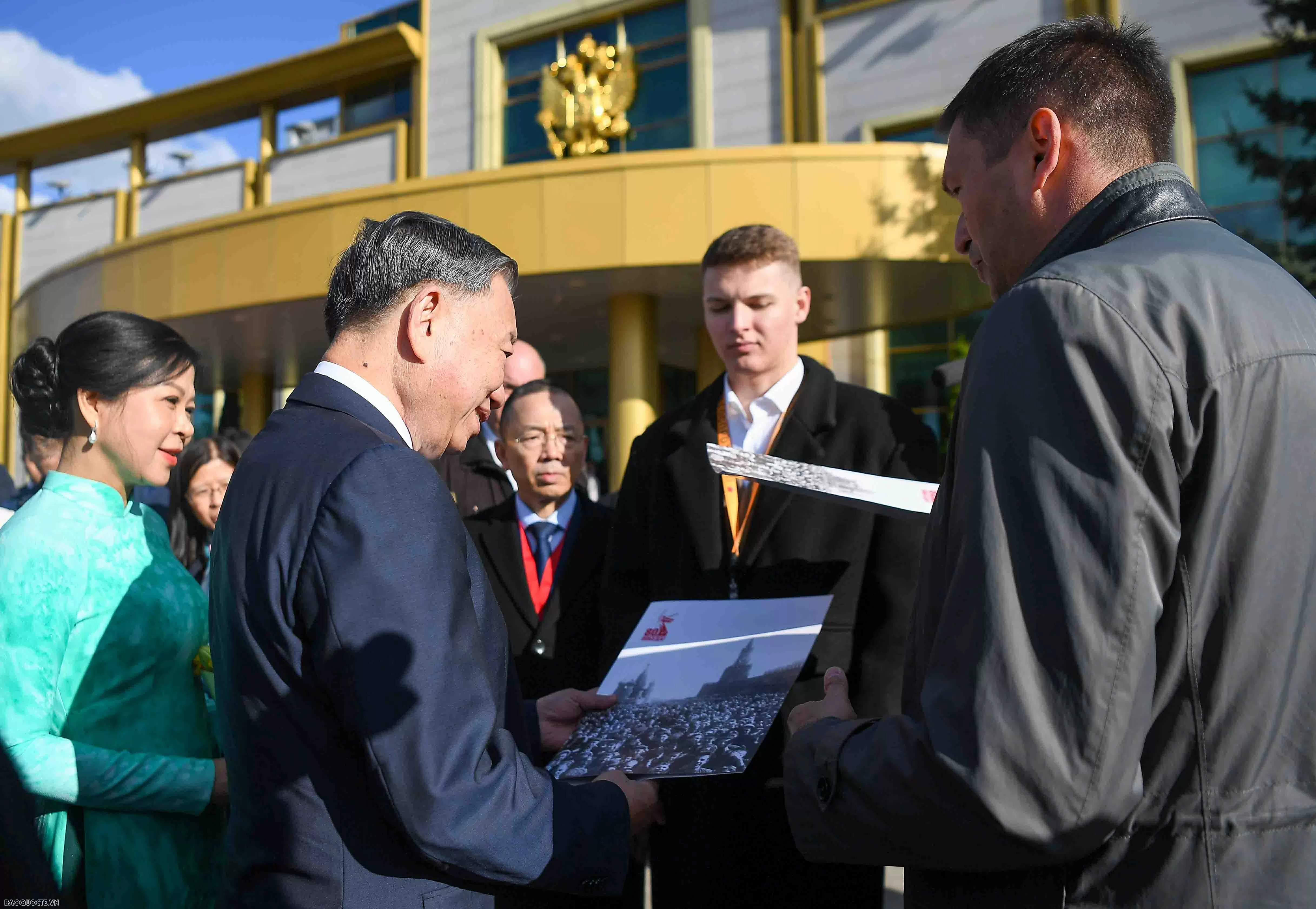 Lễ đón chính thức Tổng Bí thư Tô Lâm và Phu nhân tại Nga Lễ đón chính thức Tổng Bí thư Tô Lâm và Phu nhân tại Nga