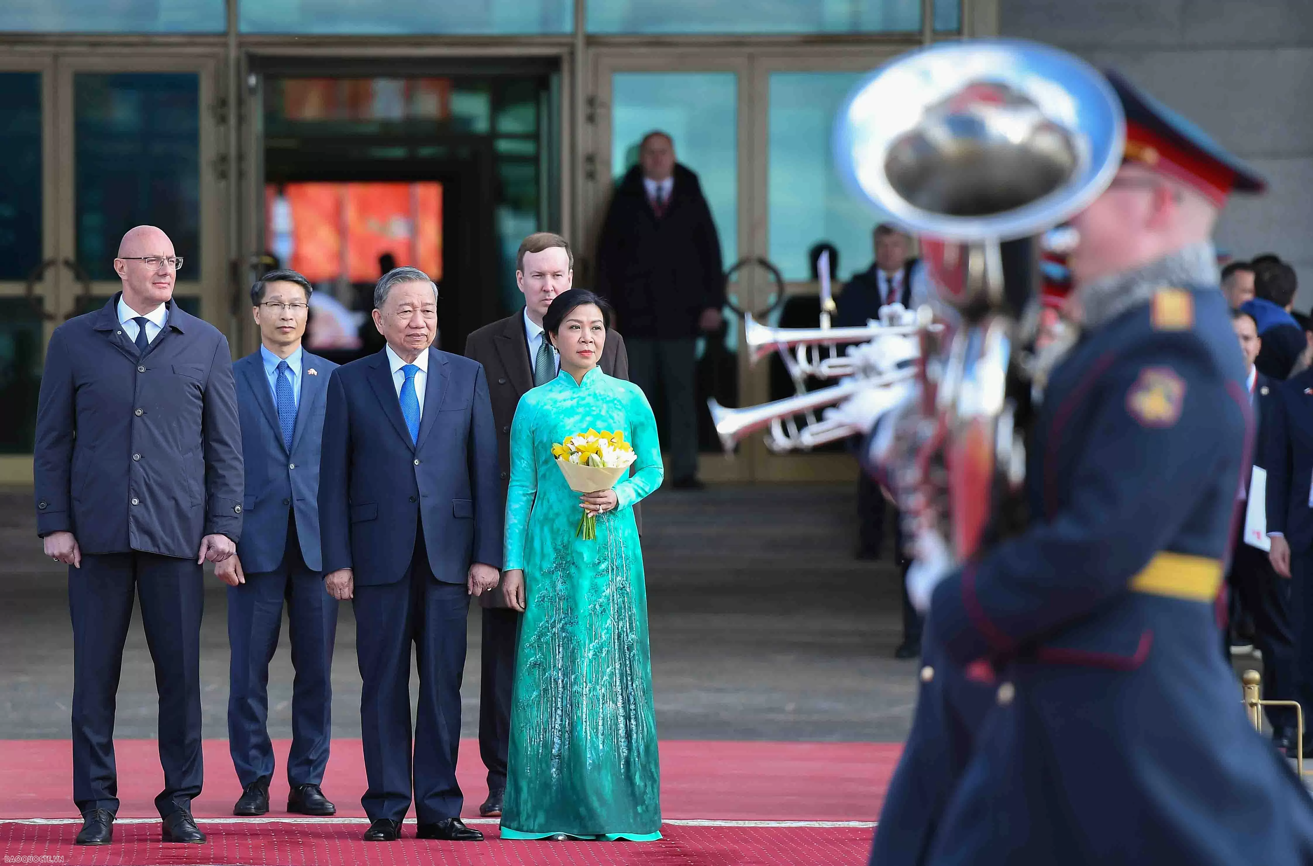 Lễ đón chính thức Tổng Bí thư Tô Lâm và Phu nhân tại Nga Lễ đón chính thức Tổng Bí thư Tô Lâm và Phu nhân tại Nga