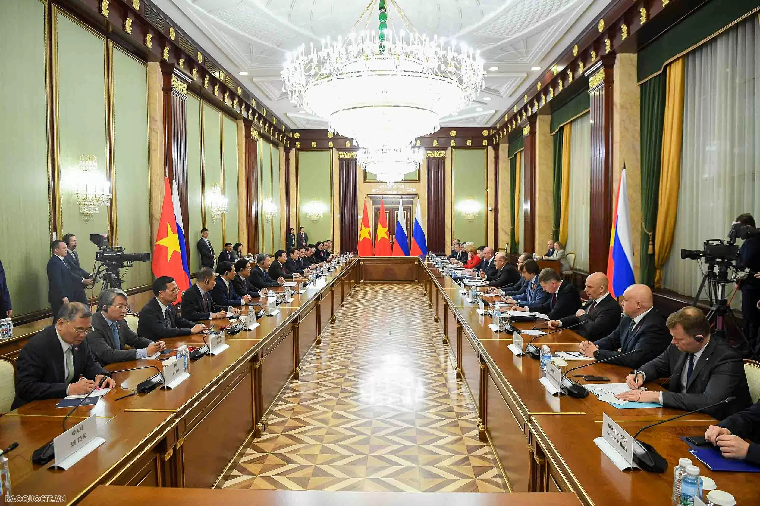 Tổng Bí thư Tô Lâm hội kiến Thủ tướng Nga Mikhail Vladimirovich Mishustin Tổng Bí thư Tô Lâm hội kiến Thủ tướng Nga Mikhail Vladimirovich Mishustin