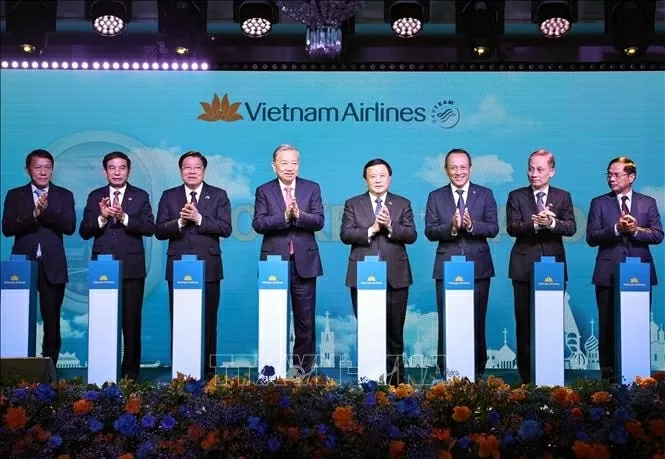 Tổng Bí thư Tô Lâm dự Lễ công bố đường bay thẳng Hà Nội-Moscow Tổng Bí thư Tô Lâm dự Lễ công bố đường bay thẳng Hà Nội-Moscow