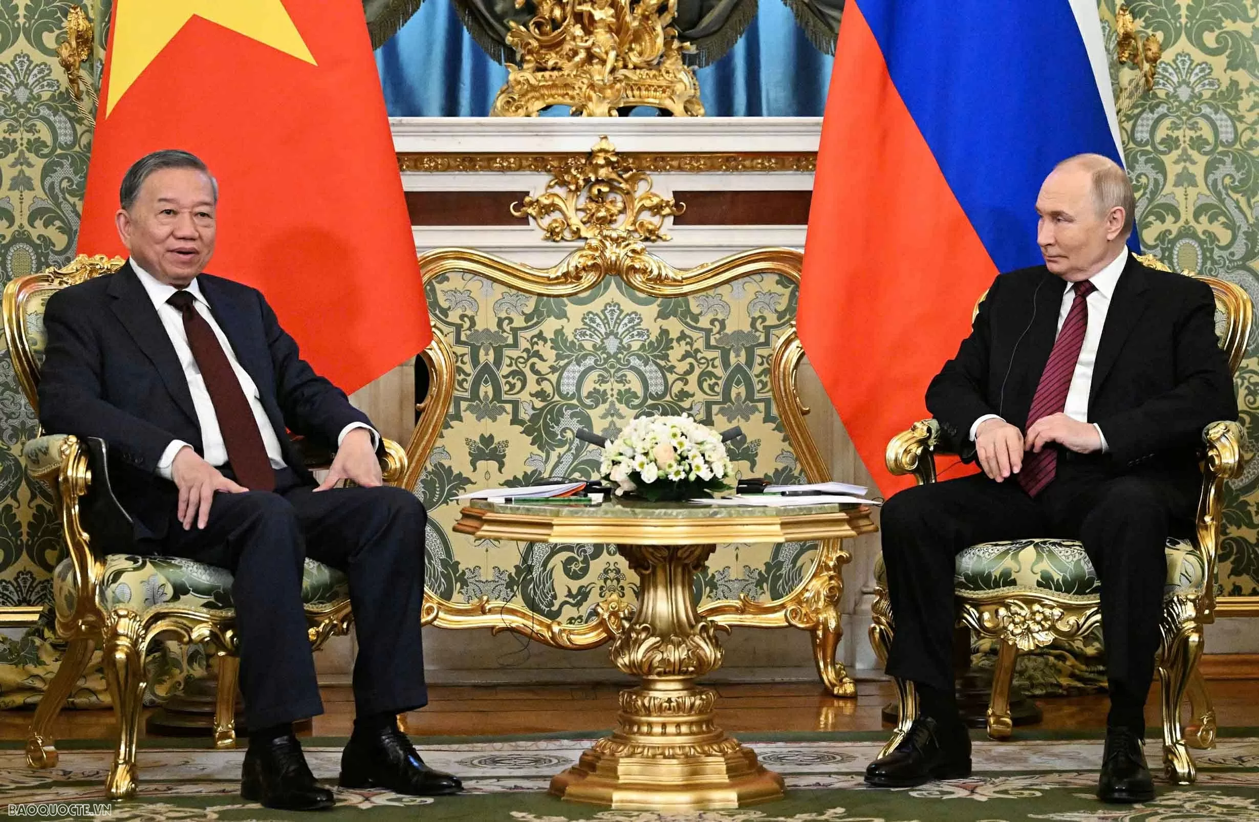 Tổng Bí thư Tô Lâm hội đàm với Tổng thống Nga Vladimir Putin Tổng Bí thư Tô Lâm hội đàm với Tổng thống Nga Vladimir Putin