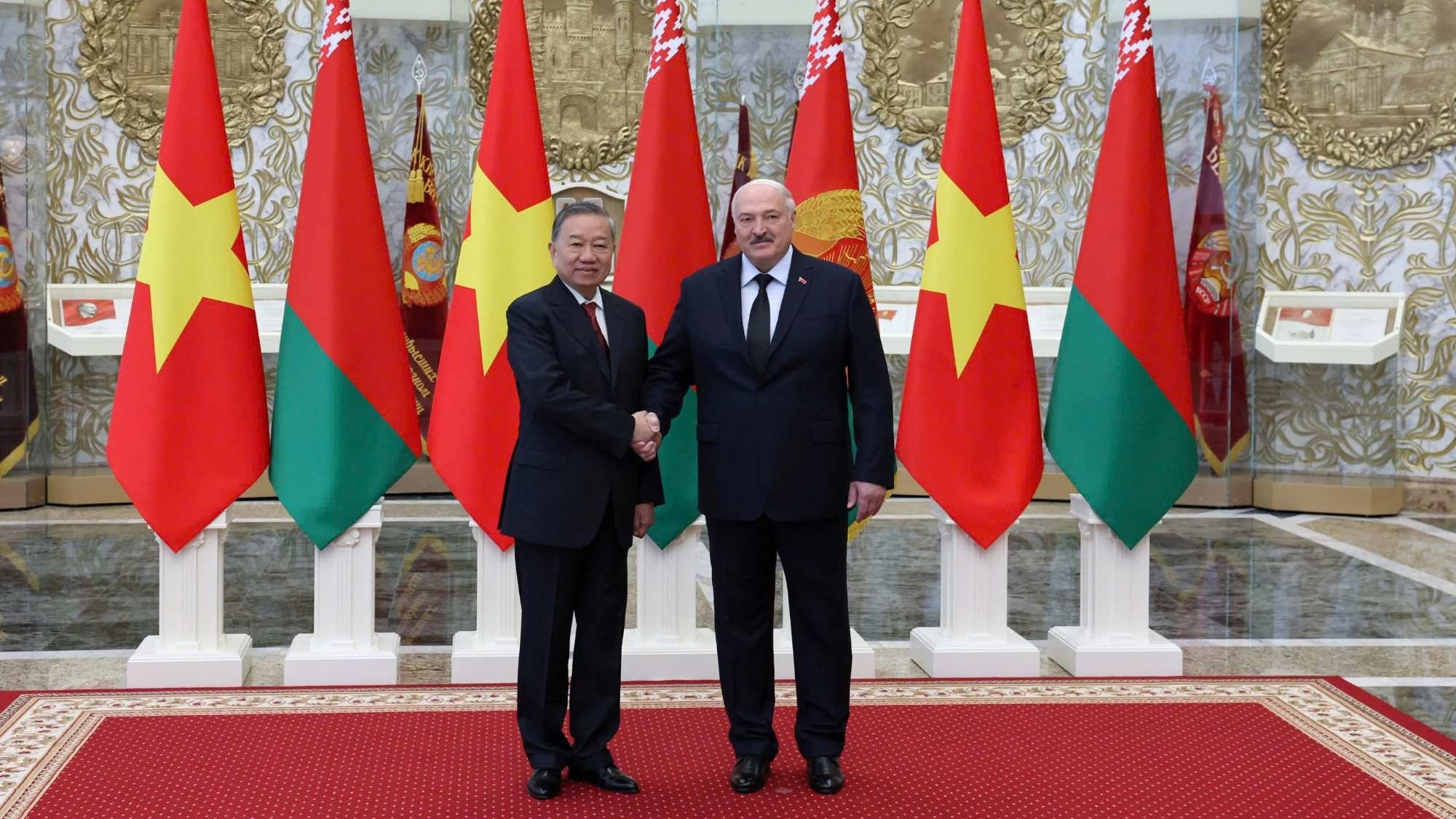 Tuyên bố chung thiết lập quan hệ Đối tác chiến lược Việt Nam - Belarus