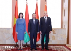 Tổng Bí thư Tô Lâm hội kiến Lãnh đạo Quốc hội và các chính đảng Belarus