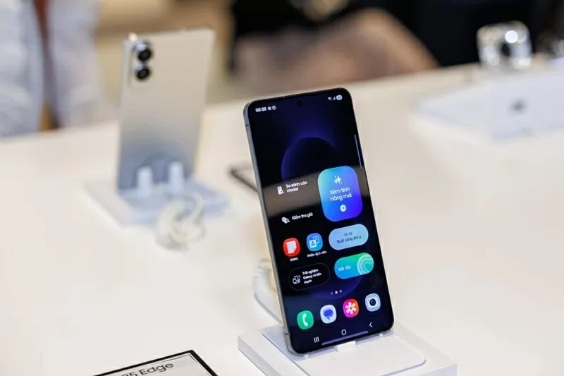Galaxy S25 Edge có độ mỏng chỉ 5,8mm