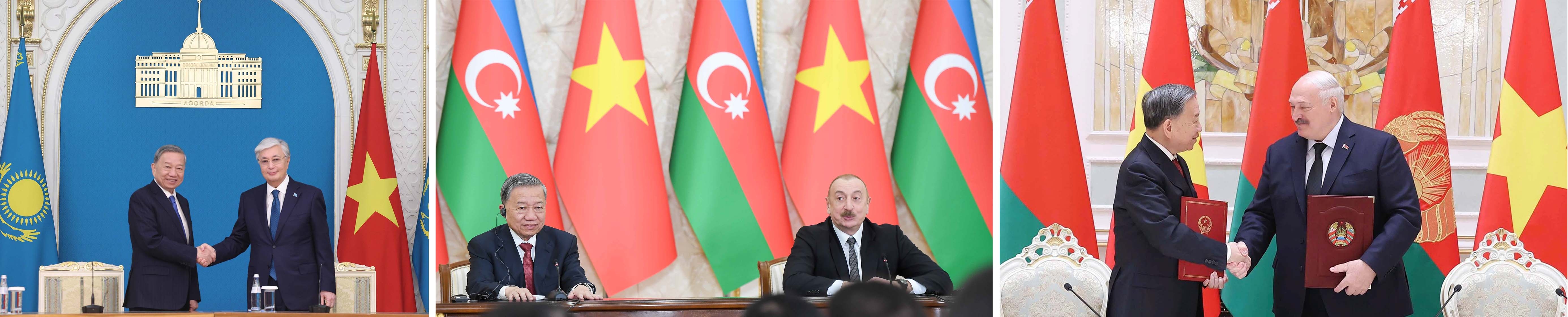 Nhìn lại chuyến thăm 4 nước của Tổng Bí thư Tô Lâm và Phu nhân