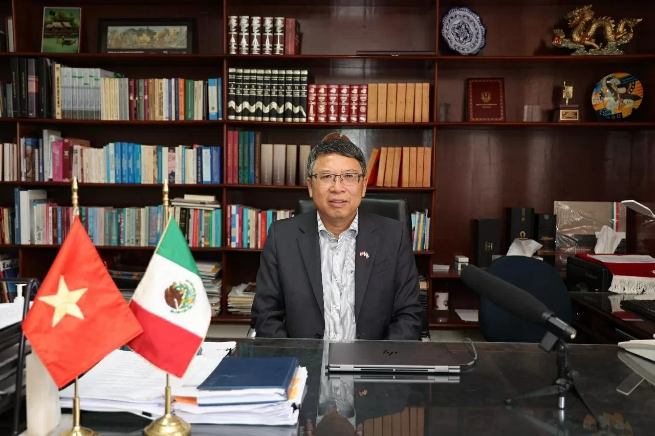Đại sứ Nguyễn Văn Hải: Nửa thế kỷ đồng hành, quan hệ Việt Nam-Mexico sẵn sàng 'cất cánh' Đại sứ Nguyễn Văn Hải: Nửa thế kỷ đồng hành, quan hệ Việt Nam-Mexico sẵn sàng 'cất cánh'