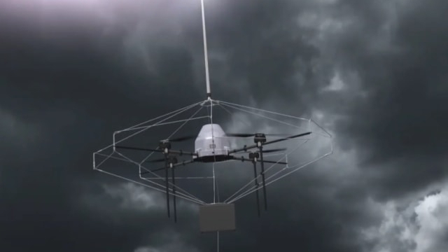 Nhật Bản ra mắt máy bay không người lái có khả năng 'bẫy sét' trên không