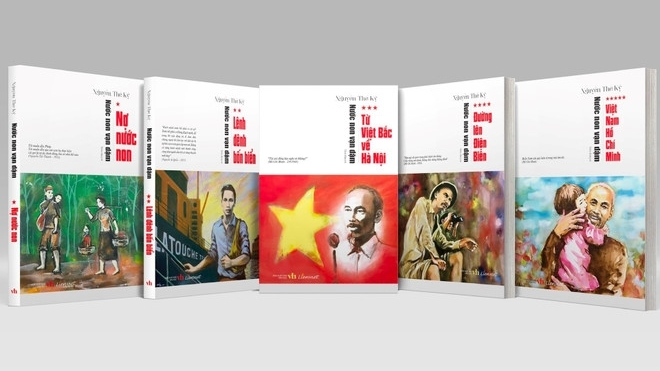 'Nước non vạn dặm': Bộ tiểu thuyết 5 tập về cuộc đời và sự nghiệp của Bác Hồ