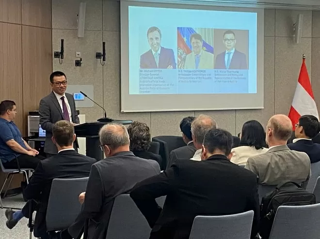 Việt Nam-Áo: Triển vọng 'kích hoạt' hợp tác trong lĩnh vực công nghệ cao, đổi mới sáng tạo