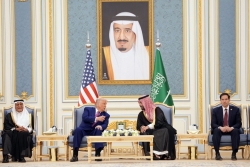 Ảnh ấn tượng: Tổng thống Trump thăm Hoàng cung Saudi Arabia, Nga-Ukraine đối thoại trực tiếp, tân Giáo hoàng mong 'một thế giới 'hoà bình đích thực'