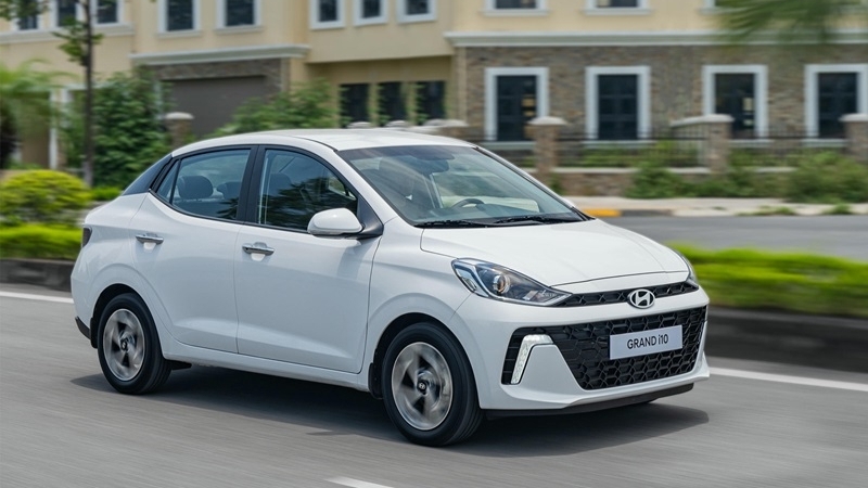 Top 3 xe hạng A bán chạy nhất tháng 4/2025: Hyundai Grand i10 tiếp tục dẫn đầu