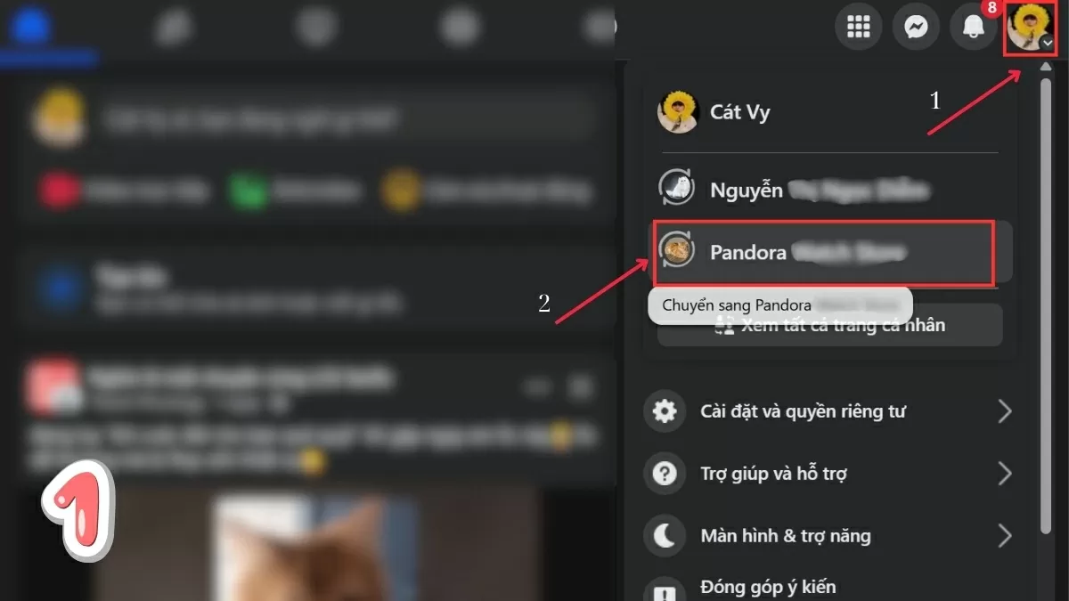 Truy cập Facebook. Truy cập Facebook.