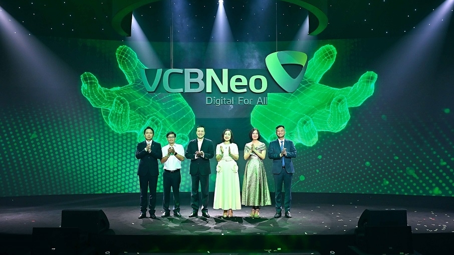Tái cơ cấu Ngân hàng Xây dựng, Vietcombank công bố thương hiệu VCBNeo và ứng dụng ngân hàng số NeoOne