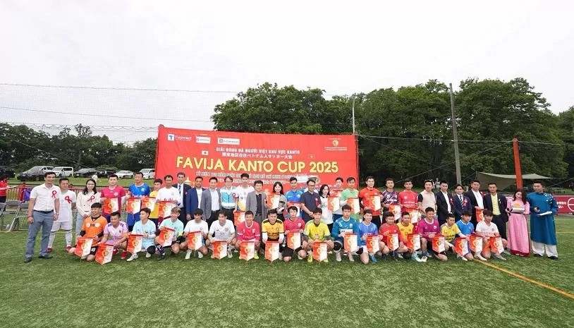 Giải bóng đá kỷ niệm 135 năm Ngày sinh Chủ tịch Hồ Chí Minh tại Nhật Bản Giải bóng đá kỷ niệm 135 năm Ngày sinh Chủ tịch Hồ Chí Minh tại Nhật Bản