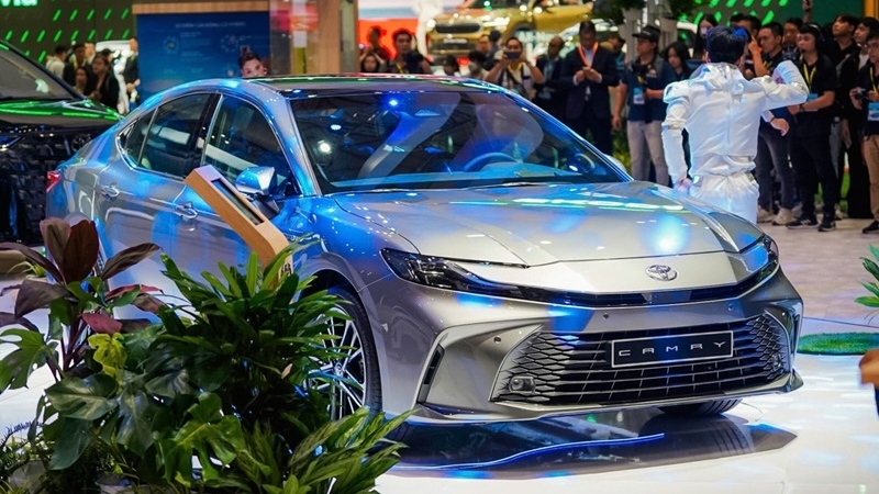 Top 4 xe sedan cỡ D bán chạy nhất tháng 4/2025: Toyota Camry tiếp tục dẫn đầu