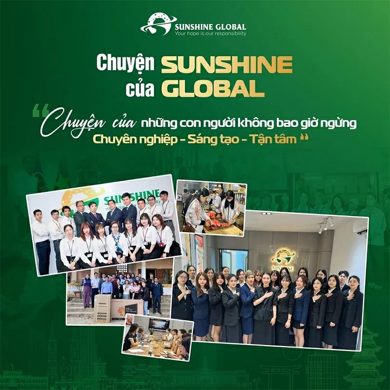 SUNSHINE GLOBAL: Hành trình hồi hương của doanh nghiệp Việt Nam hàng đầu Nhật Bản SUNSHINE GLOBAL: Hành trình hồi hương của doanh nghiệp Việt Nam hàng đầu Nhật Bản