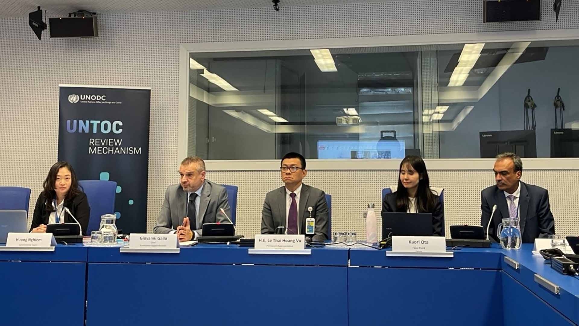 Việt Nam và UNODC đồng tổ chức Hội thảo về Cơ chế đánh giá thực thi Công ước LHQ về chống tội phạm có tổ chức xuyên quốc gia