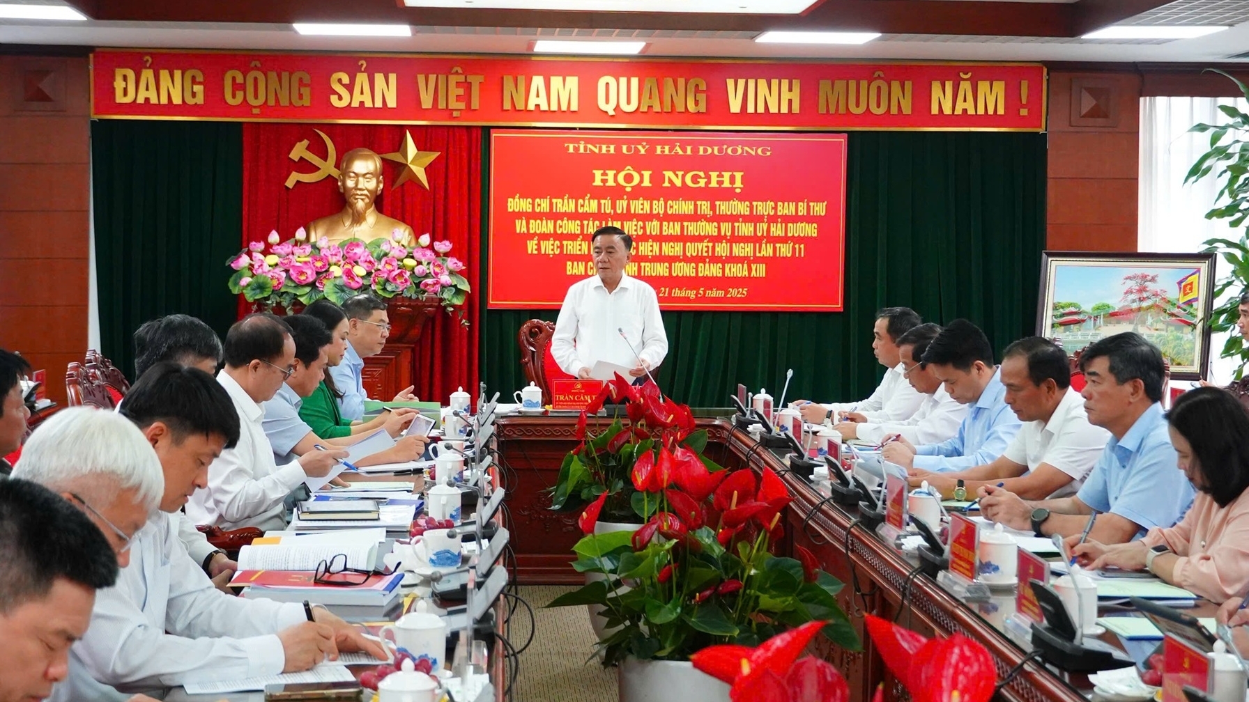 Hải Dương đã hoàn thành khối lượng công việc rất lớn trong thực hiện sắp xếp, tinh gọn tổ chức bộ máy