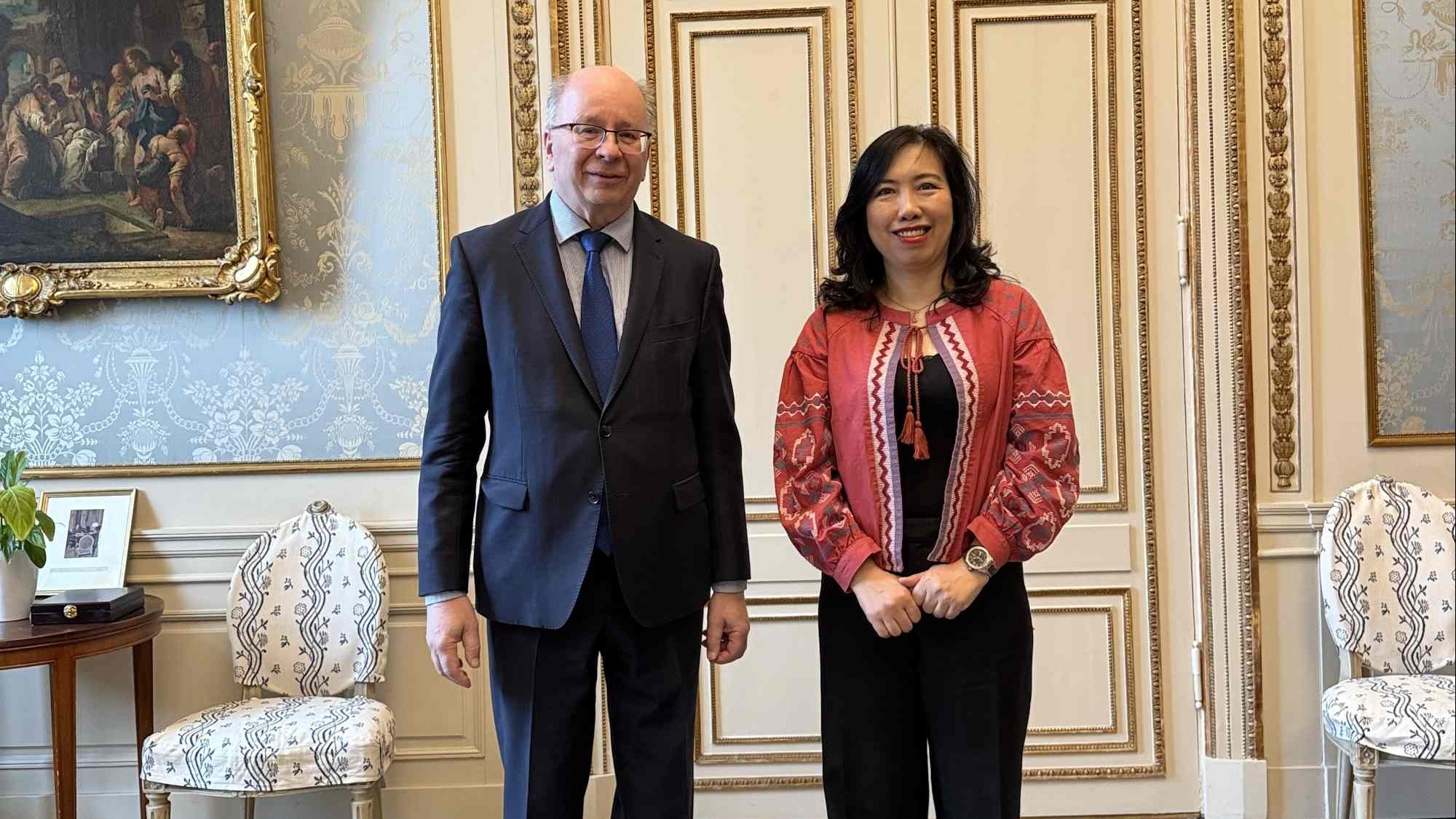 Thứ trưởng Ngoại giao Lê Thị Thu Hằng thăm và làm việc tại Thụy Điển