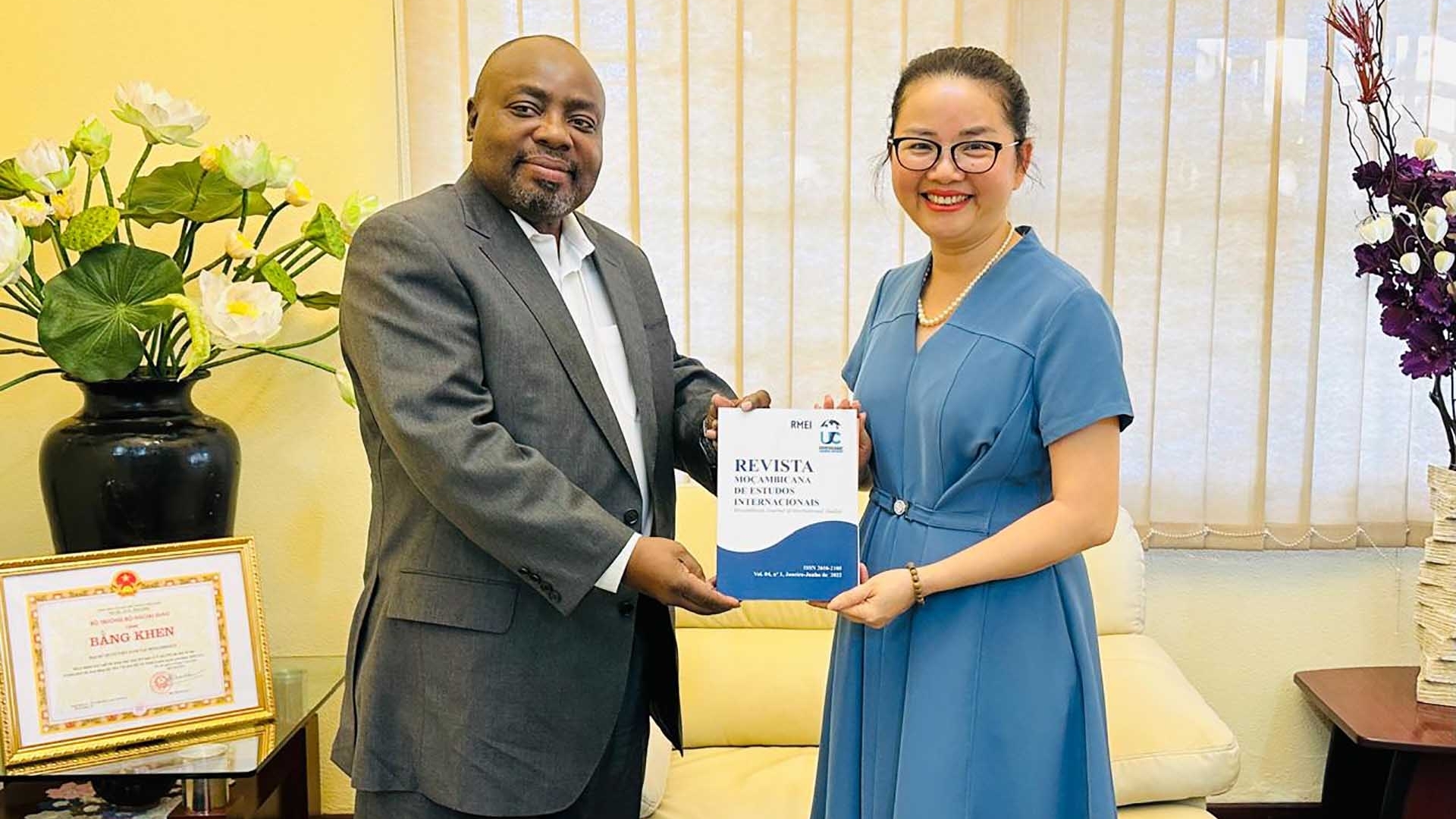 Đại học Joaquim Chissano mong muốn tăng cường kết nối và hợp tác với các trường, viện nghiên cứu của Việt Nam